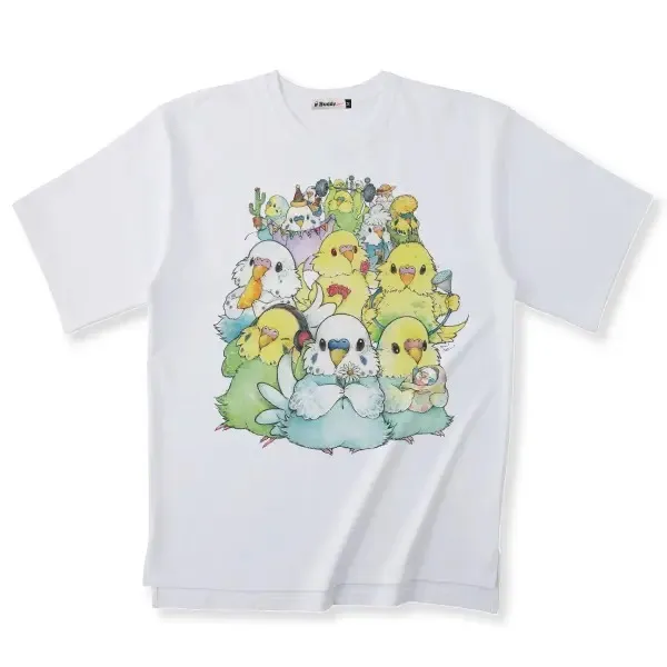 ビッグTシャツ|セキセイぞろぞろ